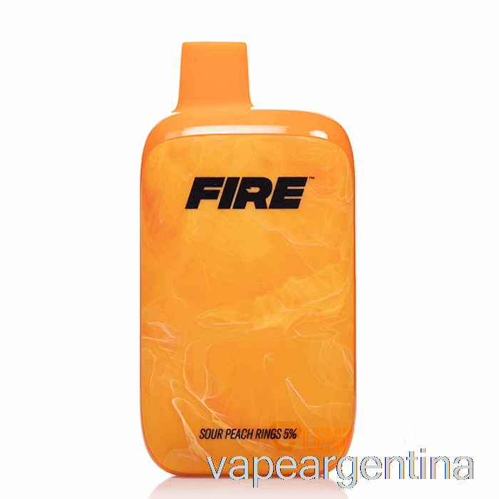 Fire Boost 12000 Anillos Desechables De Melocotón Amargo Vape Argentina